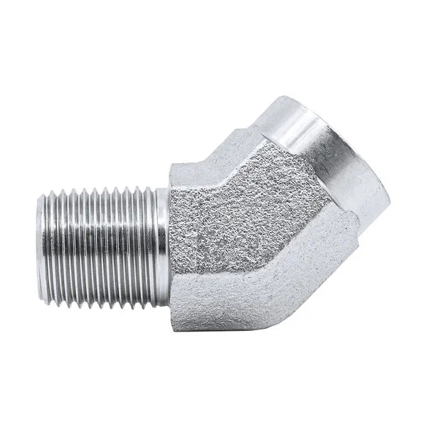 NPT FEMALE SOLID x NPT MALE 45°