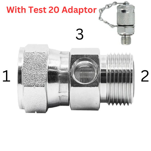 ORFS Female Swivel x ORFS Male x UNO Female - Test Tee