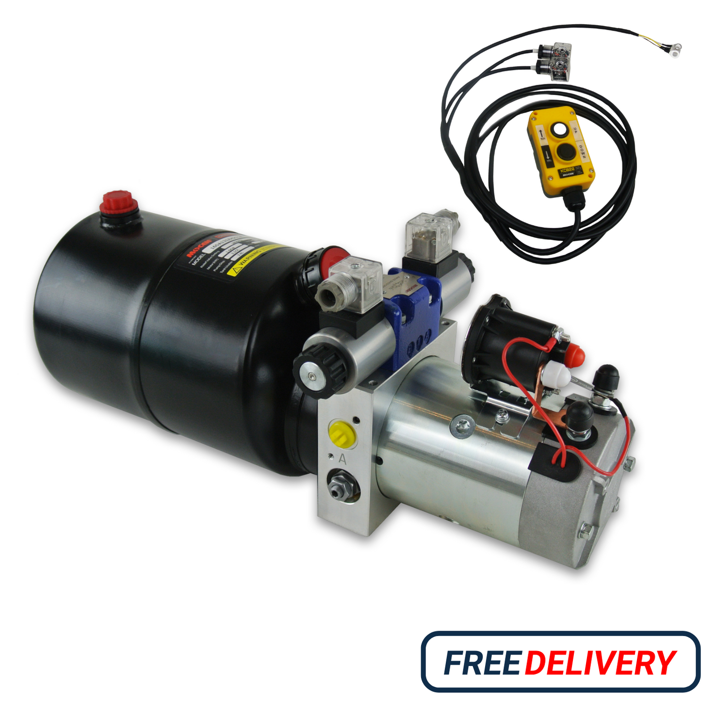Hydraulic Power Pack 12-24V DC 4 Lt/min 3000 PSI P&T / Single Acting / Double Acting