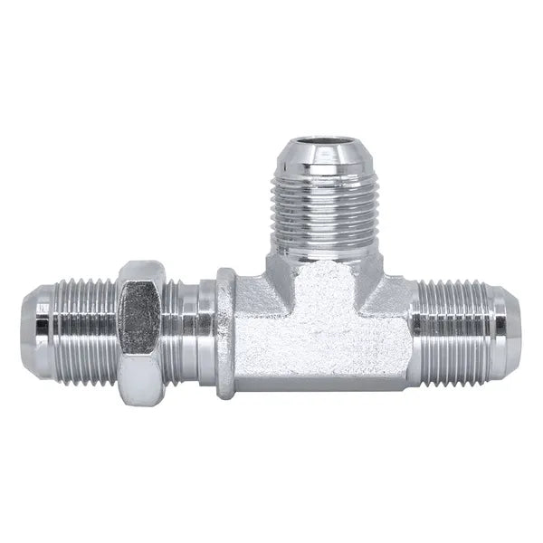 JIC Male Bulkhead x JIC Male x JIC Male - Run Tee