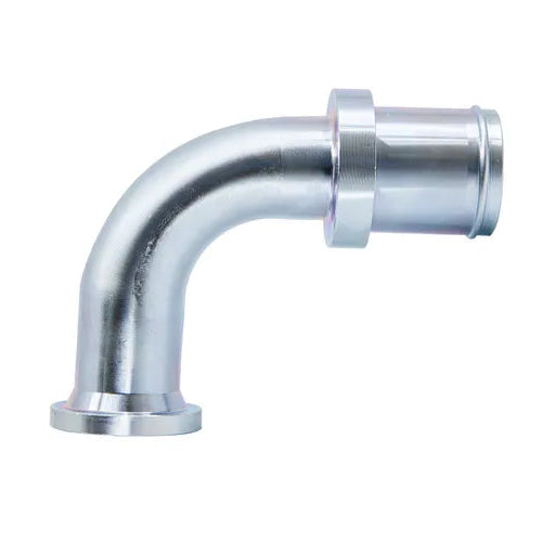Code 61 Flange x Low Pressure Hose Tail 90° Elbow