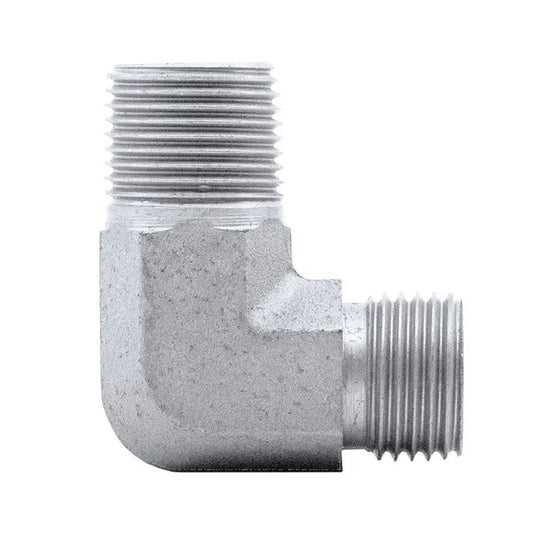 Metric Tube Male x BSPT Male - 90° Elbow
