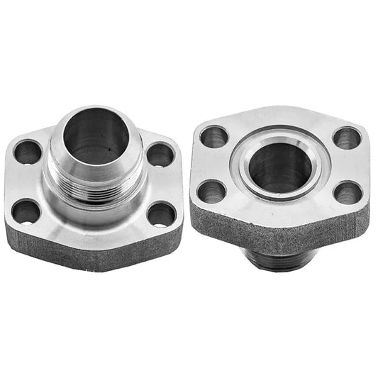 Code 61 and 62 Flange Block x JIC Male with O-ring Groove