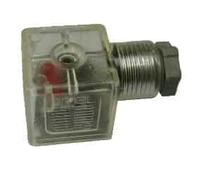 18209-12KRO Din Plug Connector 240 VAC LED