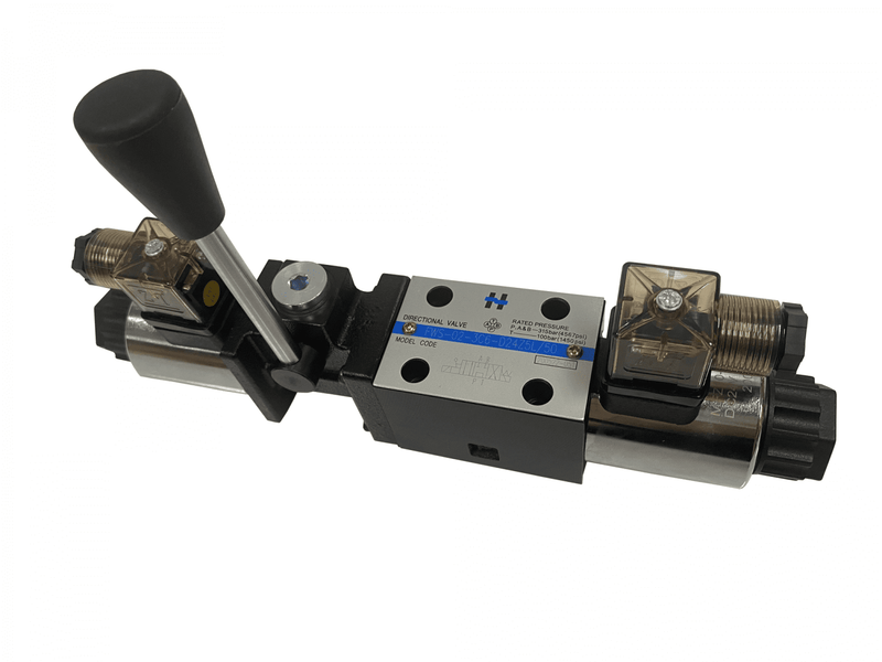 FWS-02-3C6-D24Z5L/50 Valve with Manual Lever