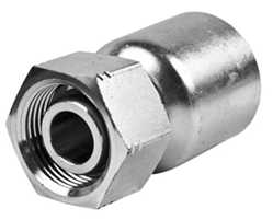 Metric Female Straight Hose Tail (100R1, 100R2) Heavy Series