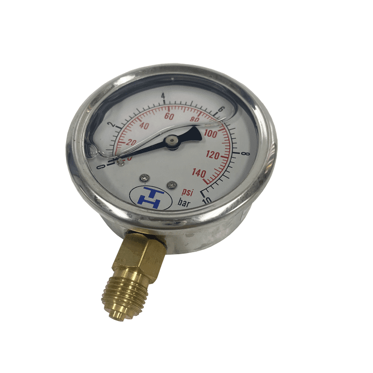 Pressure Gauge 100mm Diameter 1/2″ BSPP