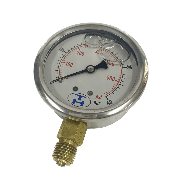 Pressure Gauge 63mm Diameter 1/4″ BSPP