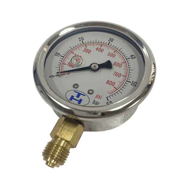 Pressure Gauge 63mm Diameter 1/4″ BSPP