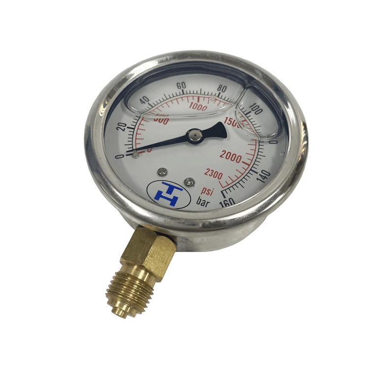 Pressure Gauge 100mm Diameter 1/2″ BSPP