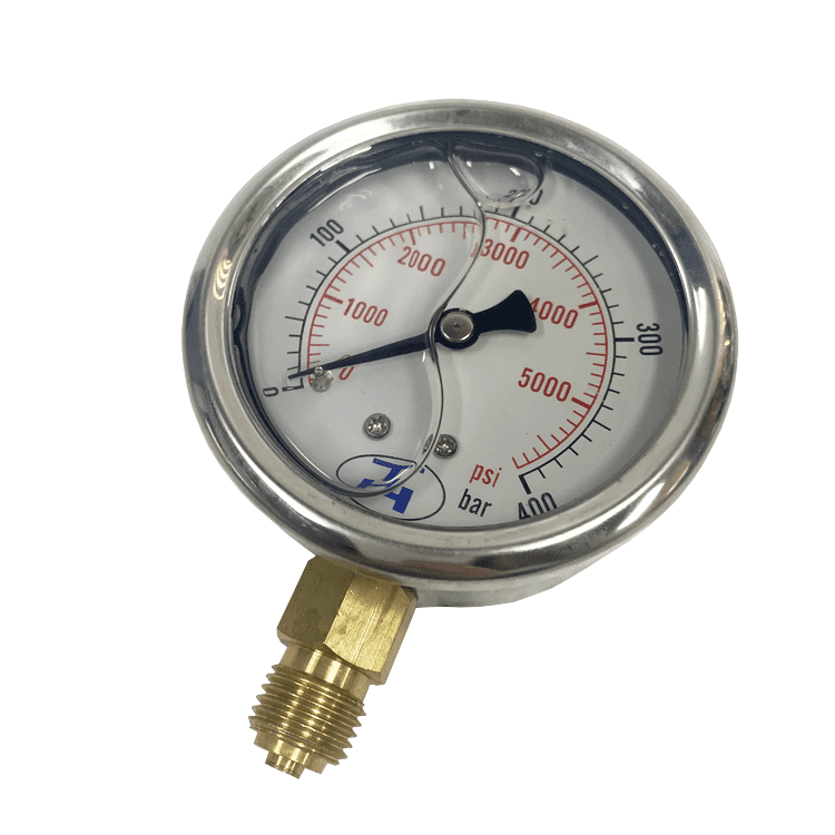 Pressure Gauge 63mm Diameter 1/4″ BSPP