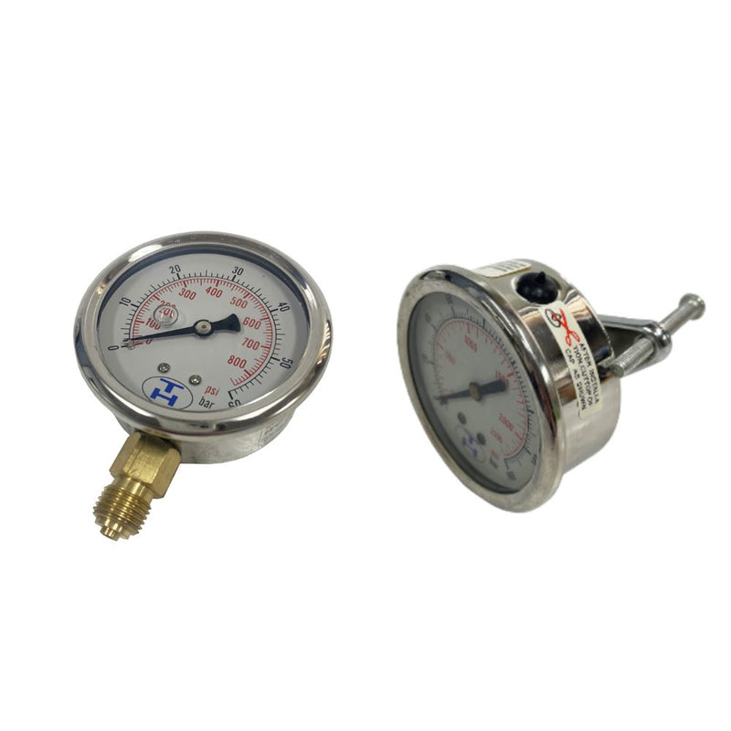 Pressure Gauge 63mm Diameter 1/4″ BSPP