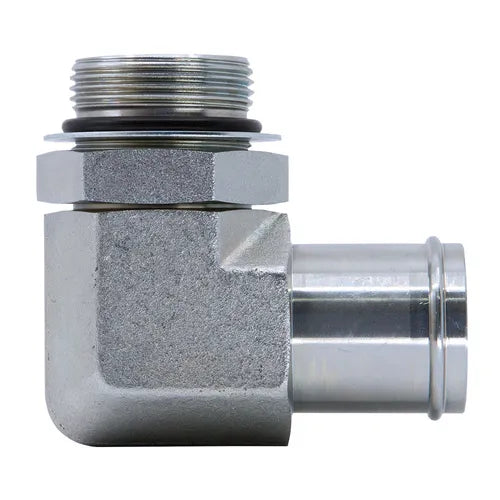 UNO Male x Low Pressure Hose Tail 90° Elbow