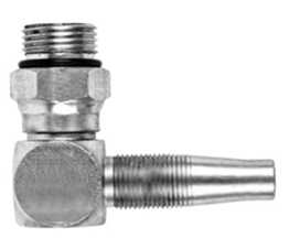 Level 100r1 UNO Male Field Attachable 90 Degree (100R1, 100R2) — Hydraulic Parts Online