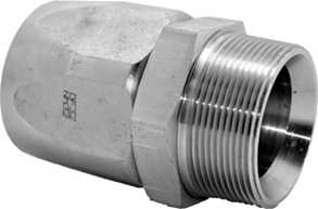 NPT Male Field Attachable Straight (100R5)