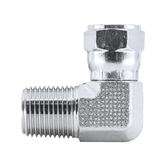 NPT FEMALE SWIVEL x NPT MALE 90° ELBOW