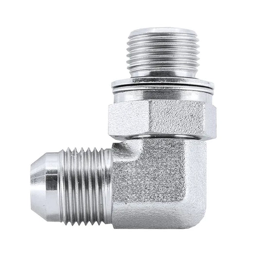 JIC MALE x METRIC MALE PORT 90° ELBOW