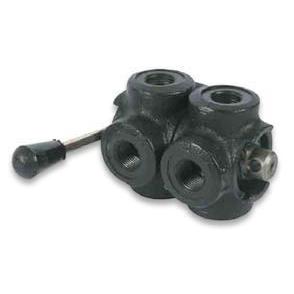HV Hydraulic - Manual Diverter Valve - 8 Port