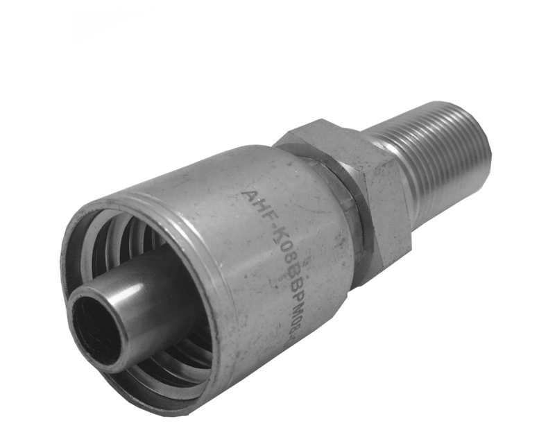 BSP Male Bulkhead Parallel 60 Degree Cone (100R1, 100R2)