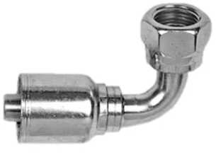 BSP Female Parallel Pipe Swivel 90 Degree Elbow 60 Degree Cone (100R1, 100R2)