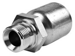 BSP Male Parallel 60 Degree Cone (100R1, 100R2)