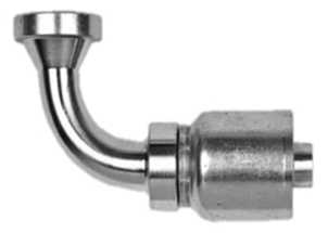 SAE Code 61 Flange 90 Degree Elbow (100R1, 100R2)