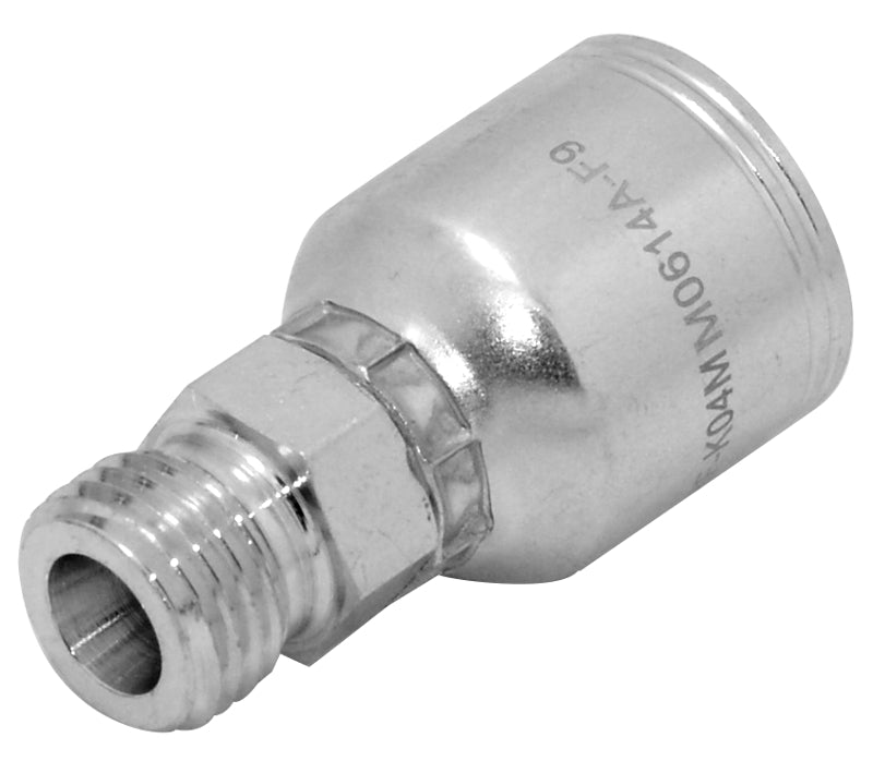 Metric Male Straight Hose Tail (100R1, 100R2)