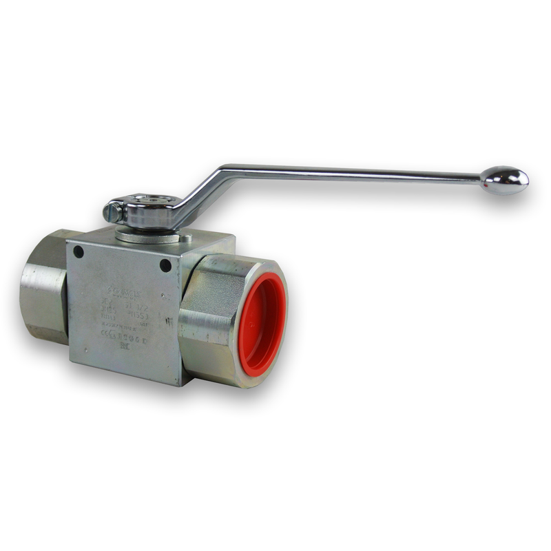 Oleoweb - Ball Valve - 2 Port - Steel