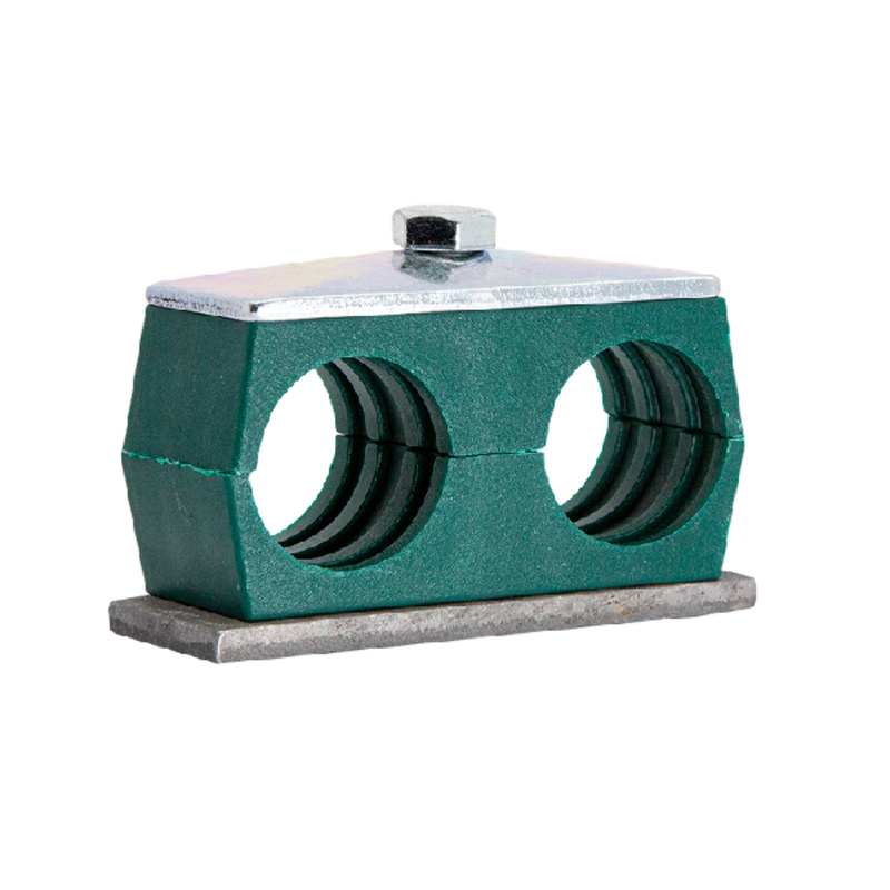Tube Clamp - 22mm - Standard - Double